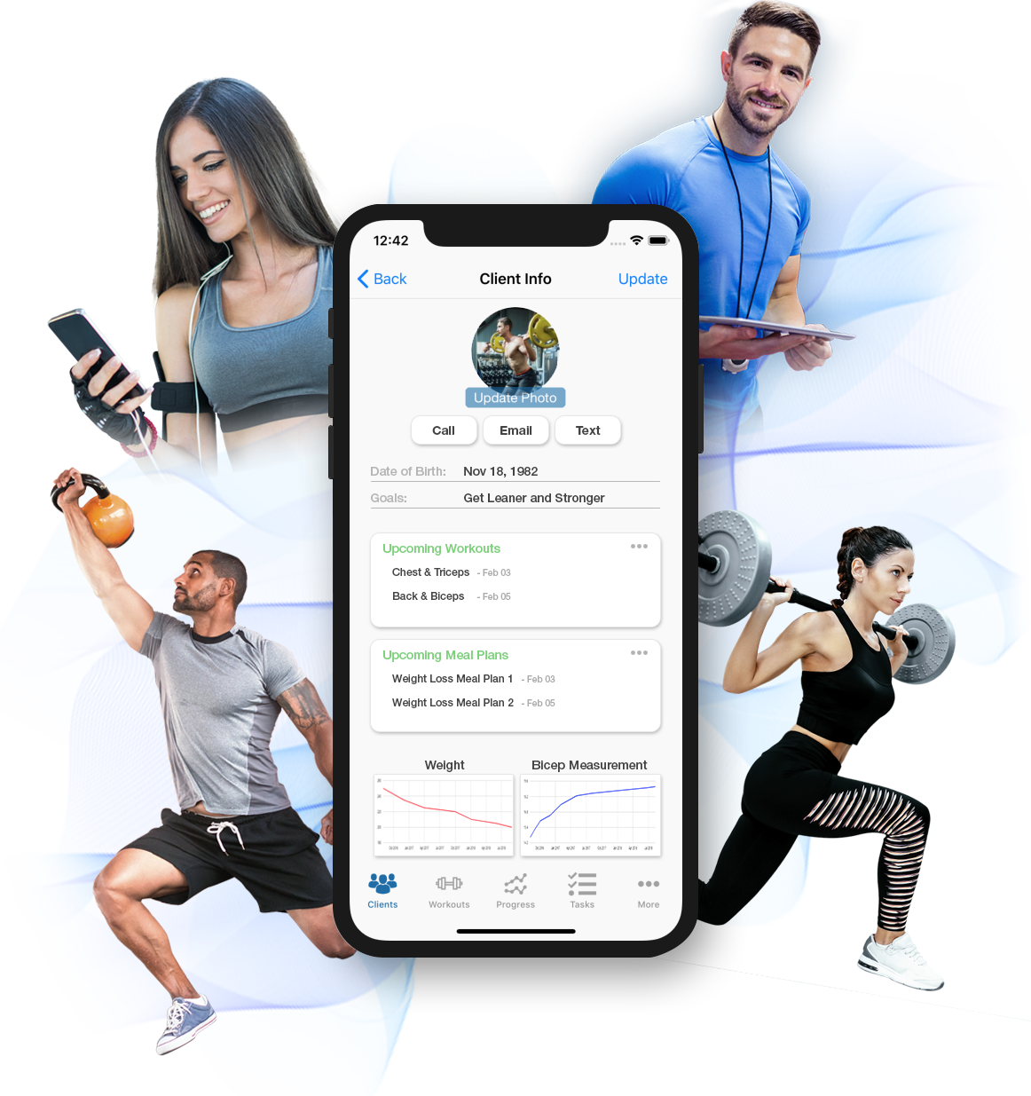 Personal Training Fitness Coach App For Android Bodbot Personal