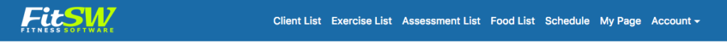 My Page can be found on the FitSW Menu Bar right next to "Account"