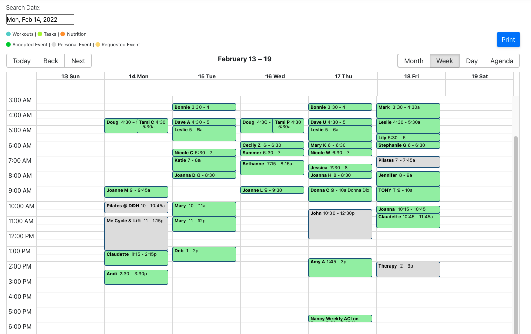 personal-trainer-schedule-management