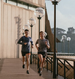 Personal Training Clients Running Together